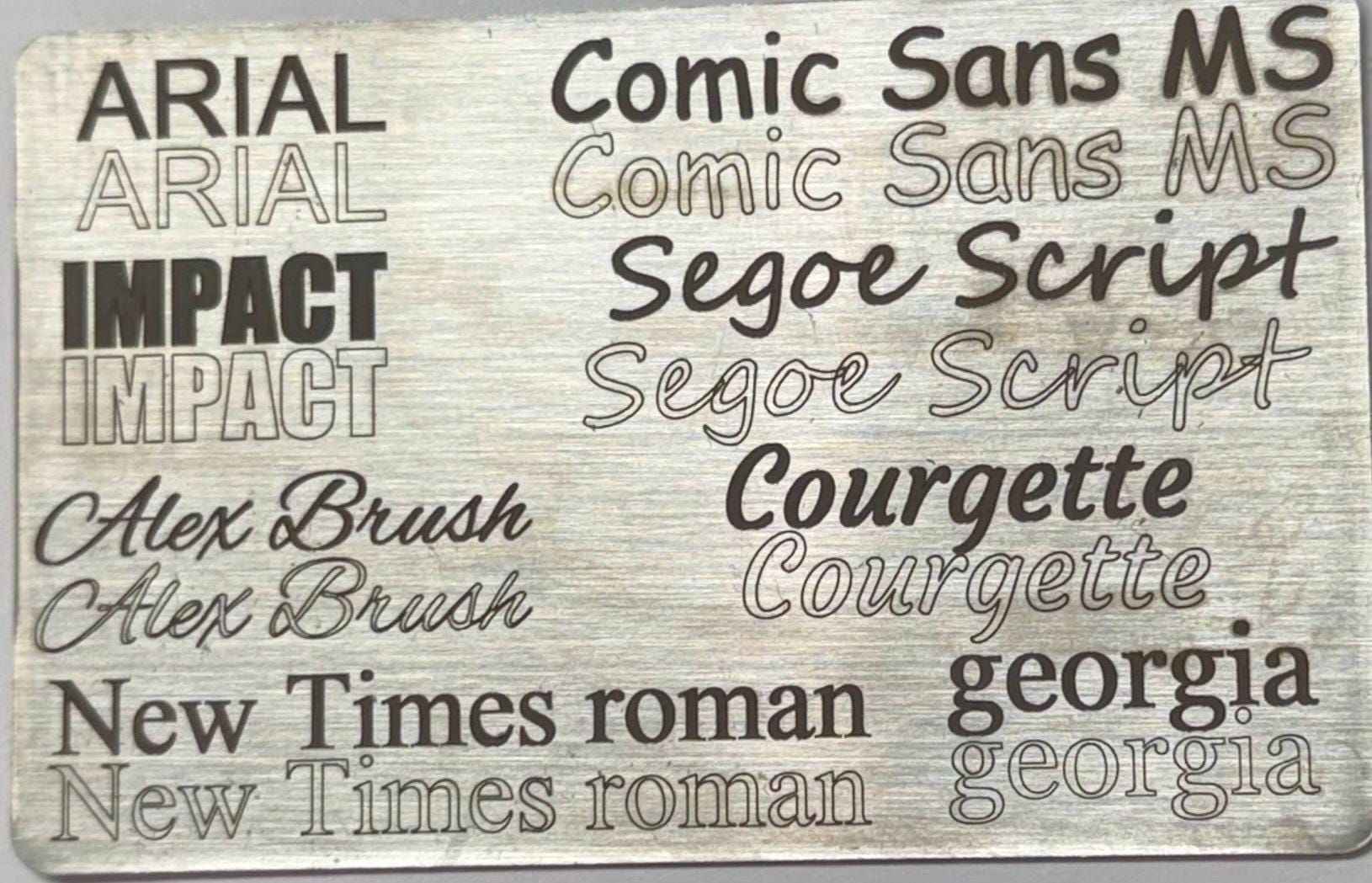 ADD-ON Metal Name/ Phone Number Plate